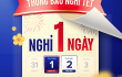 Thông báo lịch nghỉ Tết dương lịch 2026