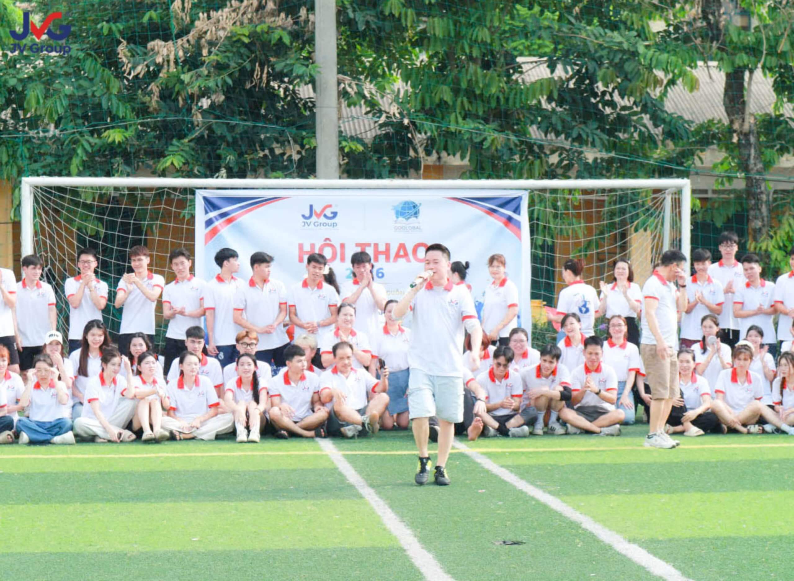 Lễ khai mạc ngày hội thao JVGroup Cup 2026 diễn ra trước Lễ khai giảng của học viên