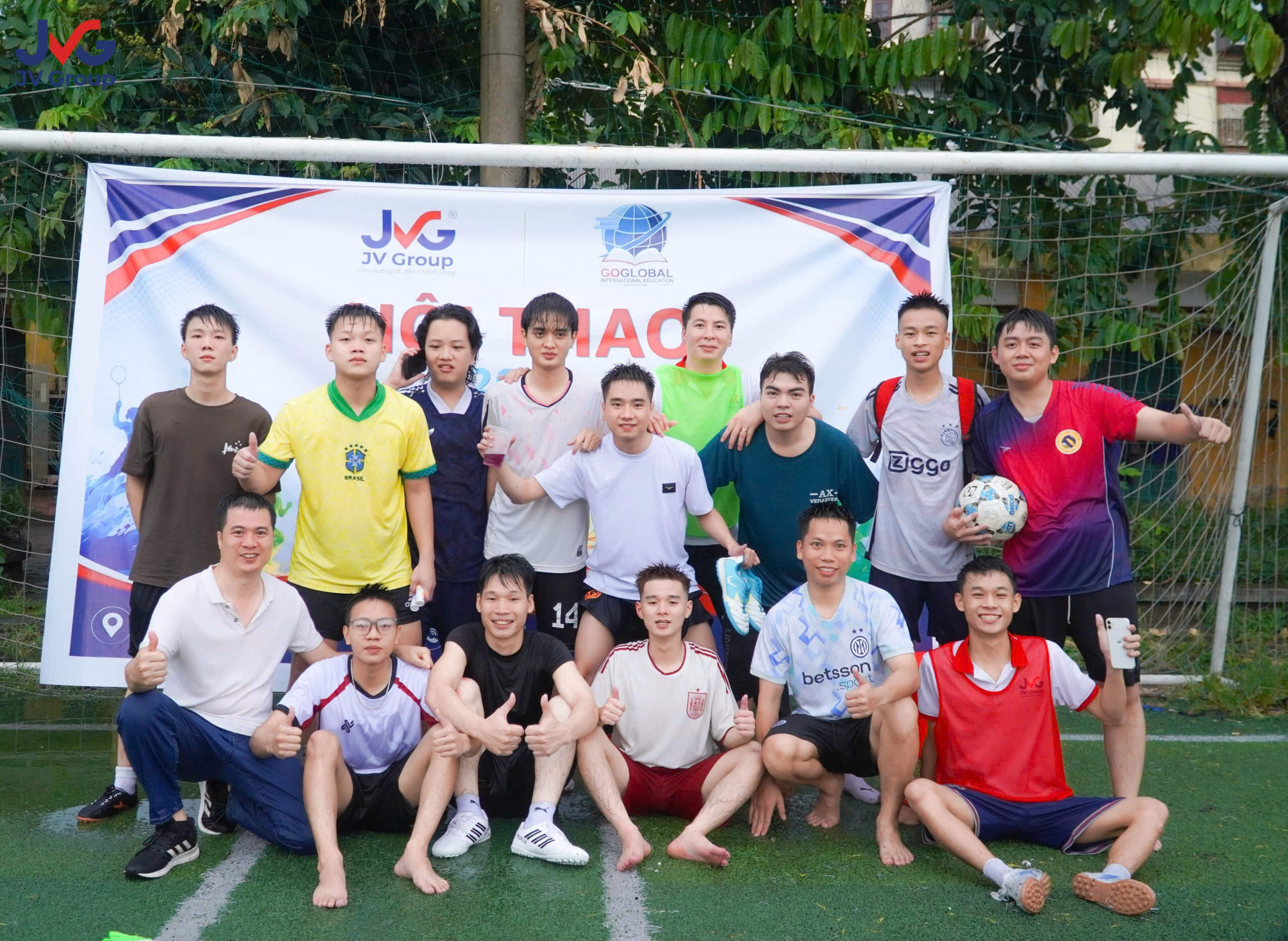 Khoảnh khắc các học viên và CBNV JVGroup kết nối tại Ngày Hội Thao JVGroup